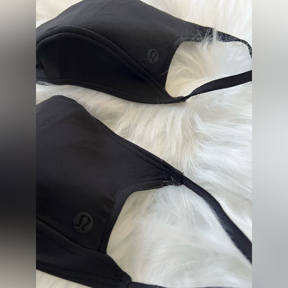 Lululemon Black Reusable Face Mask Duo